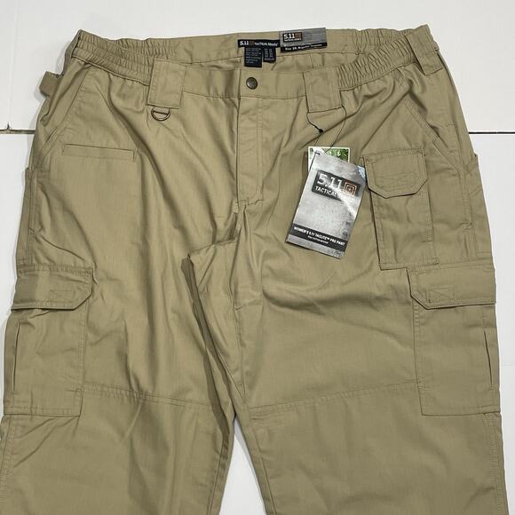 5.11 Women’s Taclite Pro Tactical Ripstop Pant Size 20 TDU Khaki Teflon NEW - Picture 4 of 11